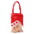 thumbnail image 1 of AUDeals Christmas Gift Bags with Handles Festive Red Holiday Treat Bags for Kids, Candy Favors, Xmas Party Supplies, 1 of 7
