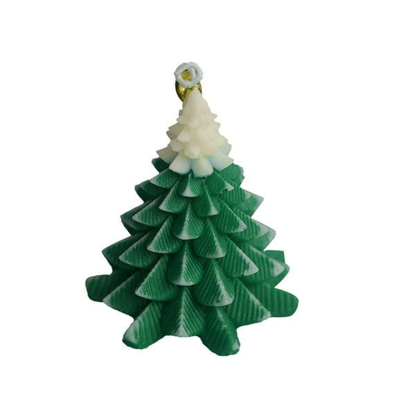 AUDeals Christmas Tree Shaped Candles Decorative Candles In 6h Burning Times Natural Paraffin Wax Candle Holiday Gifts for Women for Meditation, Yoga, Relaxation, Bath, SPA, Ideal Gifts for Women