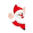 thumbnail image 1 of AUDeals Christmas Window Clings Stickers, Static Decals for Glass Windows and Walls, Holiday Decorations of Santa Snowman, Removable and Reusable, 1 of 8