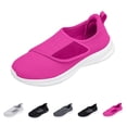 thumbnail image 1 of AUDeals Diabetic Shoes for Men and Women, Extra Wide Slip On Sneakers with Adjustable Closure for Swollen Feet (Hot Pink, 9.5), 1 of 7