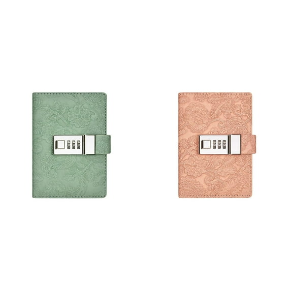 AUDeals Digital Combination Lock Notebook Premium Thickened Paper Diary with Eye Protection, Ideal Gift, Secure Journal for Writing & Notes