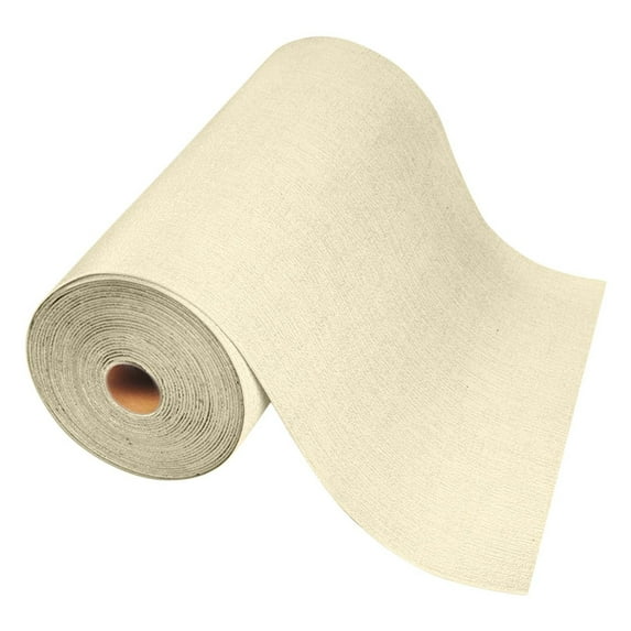 AUDeals Flocked Wallpaper, Self-Adhesive 3D Wall Stickers, Peel and Stick Foam Panels for Bedroom, Accent Wall, Rental Friendly Home Decor, Scrubbable Linen Texture