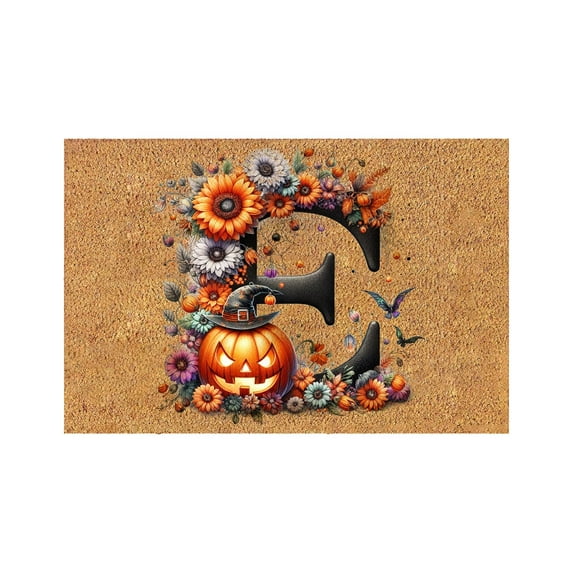 AUDeals Halloween Doormat Indoor Outdoor Home Front Porch Rugs 23.6 * 15.7Inch Bedroom Entrance Patio Decoration Supplies