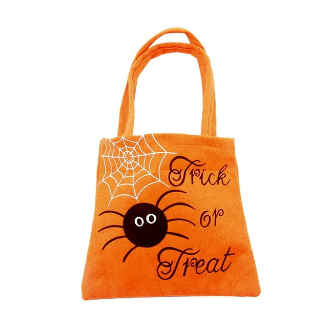 AUDeals Halloween Trick Bags for Bat Pumpkin Design Halloween Party