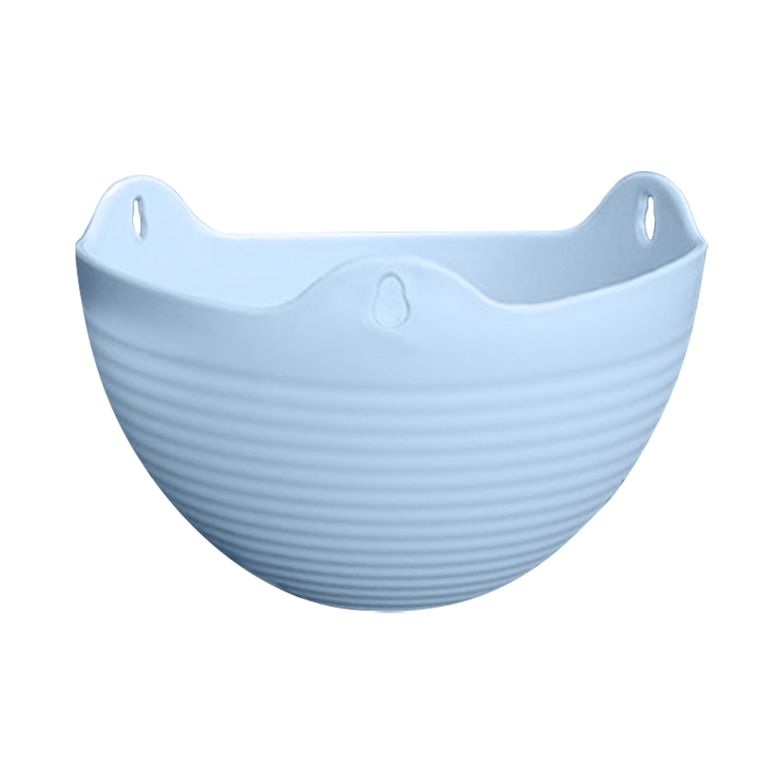 AUDeals Hanging Planters for Indoor Outdoor Plants Hanging Flower Pots with Holes and Chain for Garden Porch Plants Plastic Hanging Baskets for House Plants