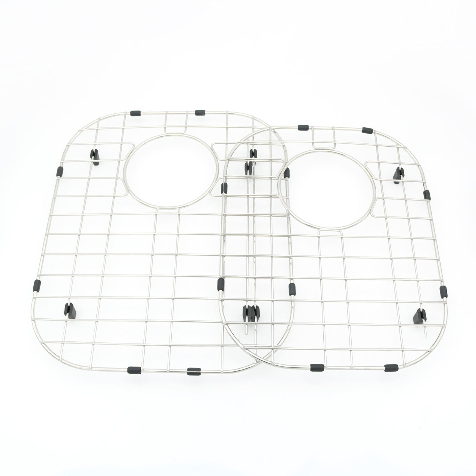 Stainless Steel Sink Bottom Grids For 60/40 Double Bowl Kitchen Sink - 2 Protective Drainage Grids