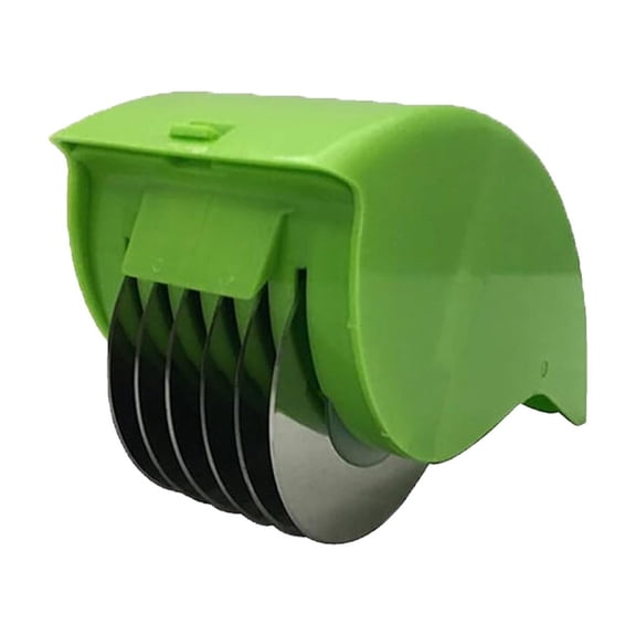 AUDeals Manual Parsley Chopper and Vegetable Cutter Roller Machine, Multi-Purpose Kitchen Tool for Efficiently Chopping Herbs, Onions, and Salad Ingredients