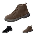 thumbnail image 1 of AUDeals Men's Chukka Boots, Warm Suede Lace Up Ankle Shoes with Durable Comfort, Classic Outdoor and Work Style, 1 of 7