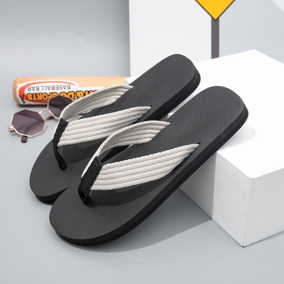 AUDeals Men's Flip Flops, Quick Dry Thong Sandals with Non Slip Comfort for Beach, Pool and Summer Outdoor Wear