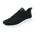 thumbnail image 1 of AUDeals Men’s Non Slip Light Gym Workout Athletic Walking Shoes Casual Knit Mesh Shoes Lightweight Breathable Sneaker (Beige, 10.5), 1 of 9