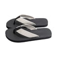 thumbnail image 1 of AUDeals Men’s Open Toe Sandals Soft Sole Summer Beach Sandals Lightweight Breathable Home Slippers (White, 9), 1 of 3