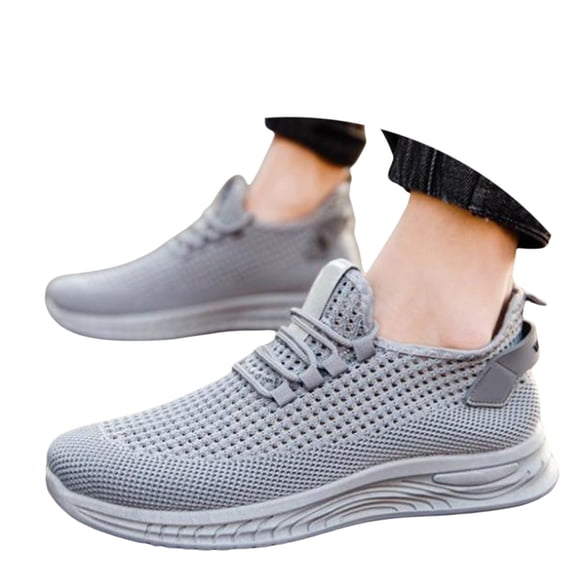AUDeals Men's Orthopedic Running Shoes, Lightweight Mesh Sneakers with Breathable Comfort and Rubber Outsole for Gym