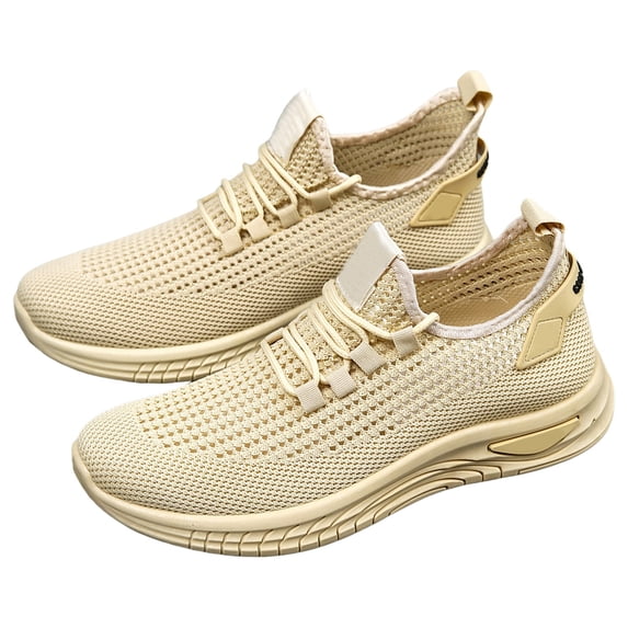 AUDeals Men's Orthopedic Running Shoes, Lightweight Mesh Sneakers with Breathable Comfort and Rubber Outsole for Gym