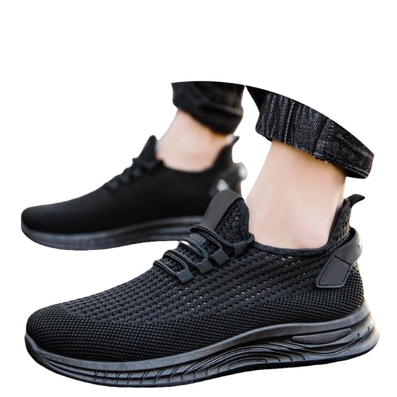 AUDeals Men's Orthopedic Running Shoes, Lightweight Mesh Sneakers with Breathable Comfort and Rubber Outsole for Gym