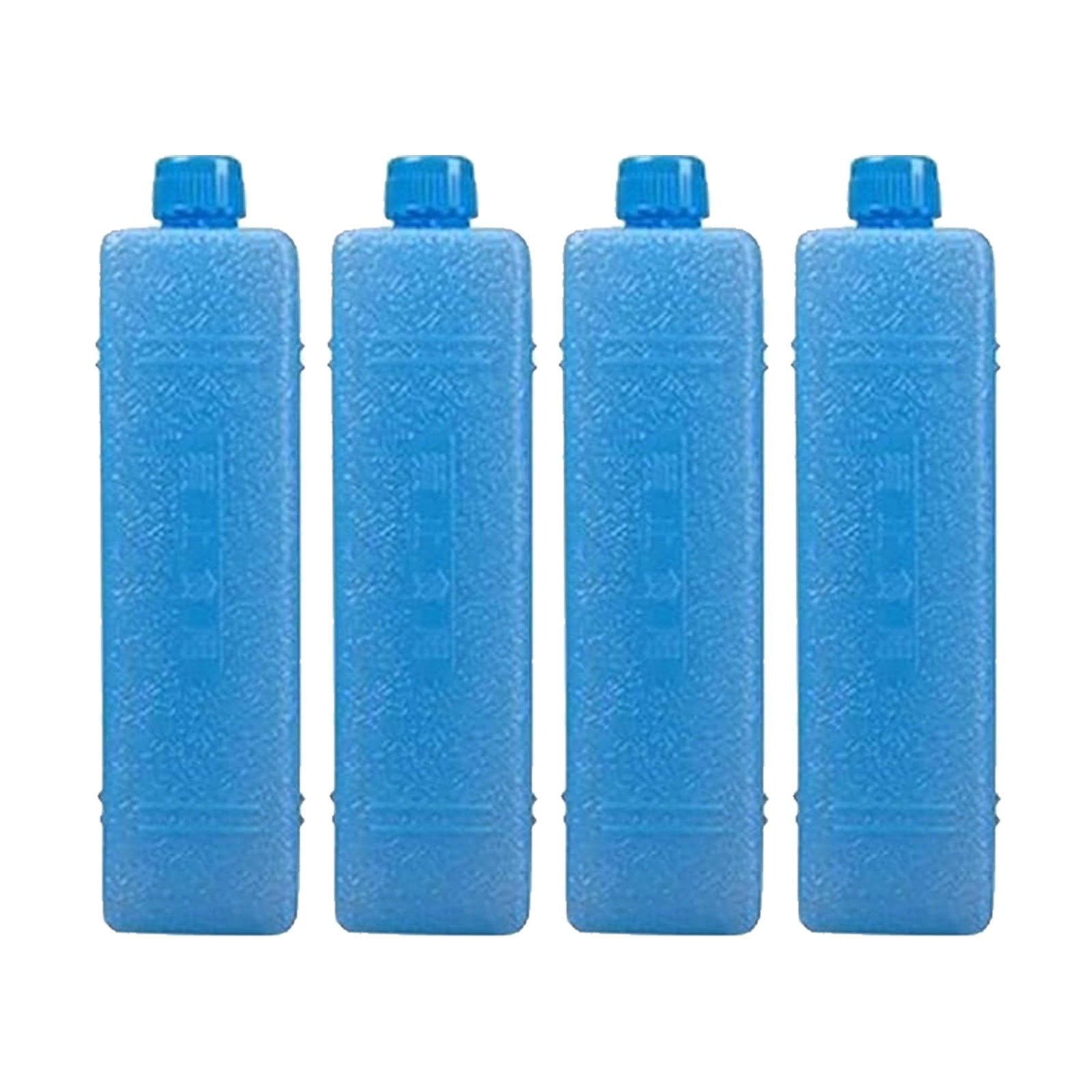 AUDeals Pack of 4 Long-Lasting Reusable Flexible Ice Packs for Coolers, Lunch Bags, and Cool Boxes, Ideal for Beach Trips, Camping, Fishing, and Picnics