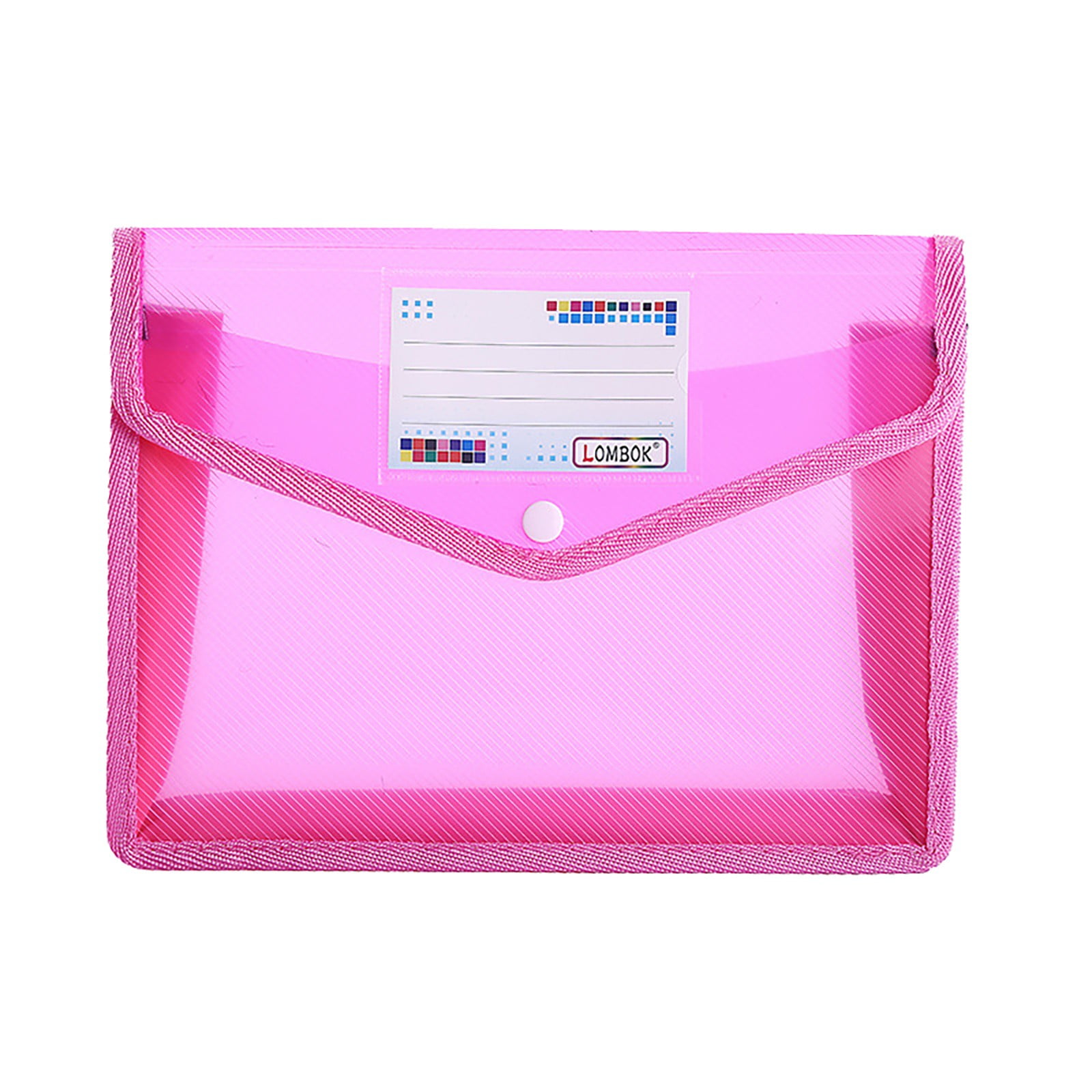 AUDeals Plastic File Folders Envelope Expanding File Wallet Organizer ...