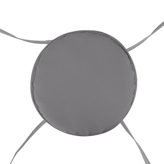 AUDeals Round Garden Chair Pads Seat Cushion Non Slip Summer Soft Thick Round Chair Pads Seat Cushion with Ties Cushion Dining Chair for Indoor/Outdoor Patio Home Dining Room Diameter: 38cm/15inch