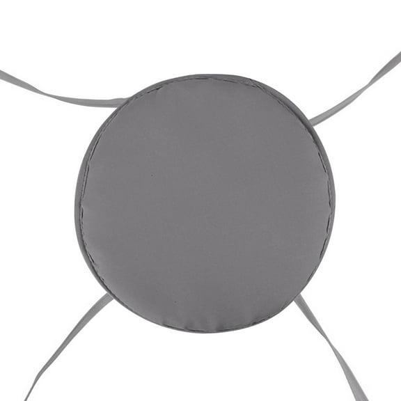 AUDeals Round Garden Chair Pads Seat Cushion Non Slip Summer Soft Thick Round Chair Pads Seat Cushion with Ties Cushion Dining Chair for Indoor/Outdoor Patio Home Dining Room Diameter: 38cm/15inch