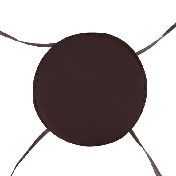 AUDeals Round Garden Chair Pads Seat Cushion Non Slip Summer Soft Thick Round Chair Pads Seat Cushion with Ties Cushion Dining Chair for Indoor/Outdoor Patio Home Dining Room Diameter: 38cm/15inch