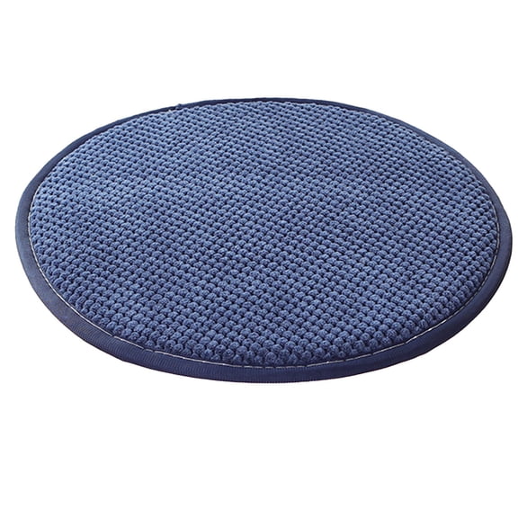 AUDeals Round Stool Chair Cushions Indoor/Outdoor Round Stool Cushion Circle Chair Pad with Ties Cover for Dining Kitchen Bar Chairs Cushions Diameter 11.8 Inch
