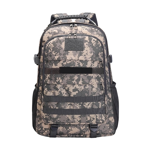 AUDeals Small Tactical Backpack for Elementary Boys, Military Waterproof School Backpacks, Army Bookbag with USB Charging Port & Flag Patch for School Travel