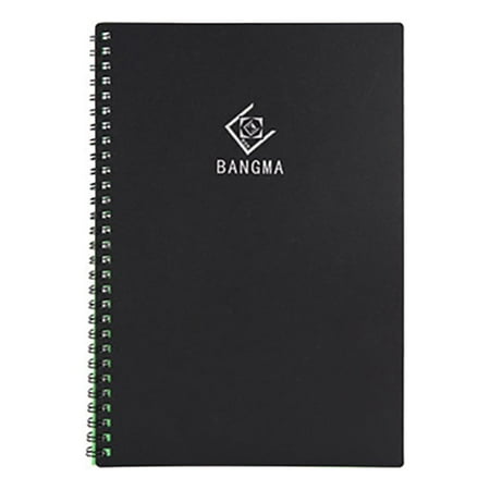 AUDeals Smart reusable notebook A5 smart notebook for Study and Notes repeating loose leaf diary Stone paper business notebook 10ml