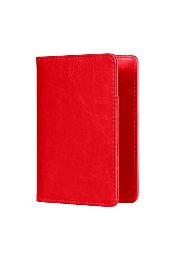 Stylish Leather Passport Wallet Blocking Travel Organizer for Men Women 9 Color Options Durable Waterproof Lightweight Security Friendly