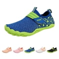 thumbnail image 1 of AUDeals Water Shoes for Women Men, Slip On Quick Dry Aqua Socks, Barefoot Beach Swim Shoes for Summer Travel (Blue, 7), 1 of 9