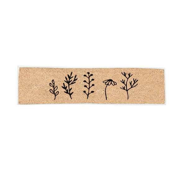 AUDeals ‌Skinny Doormat for Front Door Narrow Farmhouse Welcome Mat, Stair Tread & Playhouse Rug Non-Slip Indoor/Outdoor Entryway Runner