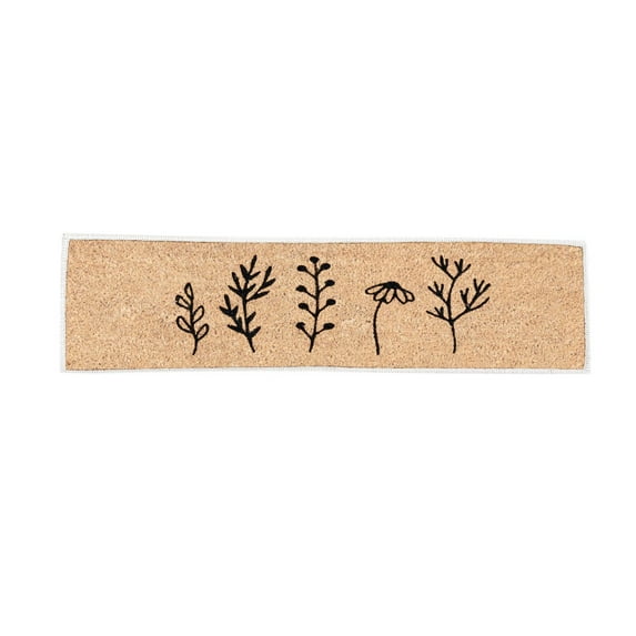 AUDeals Skinny Doormat for Front Door Narrow Farmhouse Welcome Mat, Stair Tread & Playhouse Rug Non-Slip Indoor/Outdoor Entryway Runner