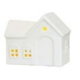 thumbnail image 1 of AUDeals ‌White Christmas House Night Light 3D Winter Village Decor Warm White Dimmable Glow Indoor Battery Operated Holiday Decor‌ (Batteries Not Included), 1 of 7