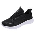 thumbnail image 1 of AUDeals White High Top Sneakers for Women - Wide Width Walking Shoes with Arch Support, Slip On Running Tennis Shoes, 1 of 3