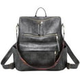 thumbnail image 1 of AUDeals Women Fashion Leather Backpack Purse, Large Capacity Convertible Shoulder Bag, Designer Ladies Casual Travel College Daypack, 1 of 9