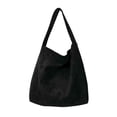 thumbnail image 1 of AUDeals Women Large Suede Tote Bag, Big Capacity Slouchy Shoulder Bag, Suede Purse Satchel Work Handbag, Winter Crescent Bag for Travel Daily Use, 1 of 4
