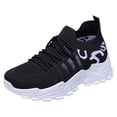 thumbnail image 1 of AUDeals Women’s Casual Sneakers Slip Resistant Lightweight Breathable Shoes Flexible Abrasion Resistant Sole Tennis Shoes (Black, 7.5), 1 of 9