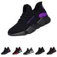 thumbnail image 1 of AUDeals Women's Slip On Knit Shoes, Ultra Soft Sole Sneakers with Breathable Comfort, Lightweight for Gym and Casual Running, 1 of 4