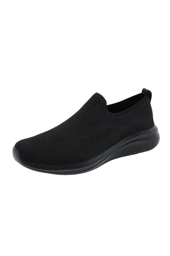 Women's Yoga Shoes Knit Slingback Slip On Sneakers Lightweight Breathable Casual Walking Running Shoes
