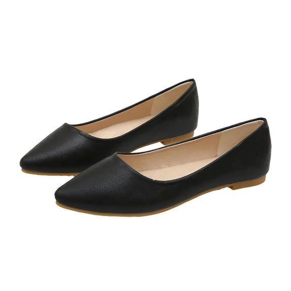 AUDeals Womens Elegant Hollow Cloth Flats Breathable Mesh Non Slip Casual Single Shoes (Black, 39)