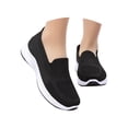 thumbnail image 1 of AUDeals Womens Orthopedic Slip On Walking Shoes Air Cushion Lightweight Soft Sole Arch Support Sneakers (Black, 7.5), 1 of 8