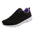 thumbnail image 1 of AUDeals Womens Running Safety Shoes Tennis Gym Sneakers Casual Comfortable Slip On Walking Lightweight Athletic Workout Breathable (Purple, 6.5), 1 of 8