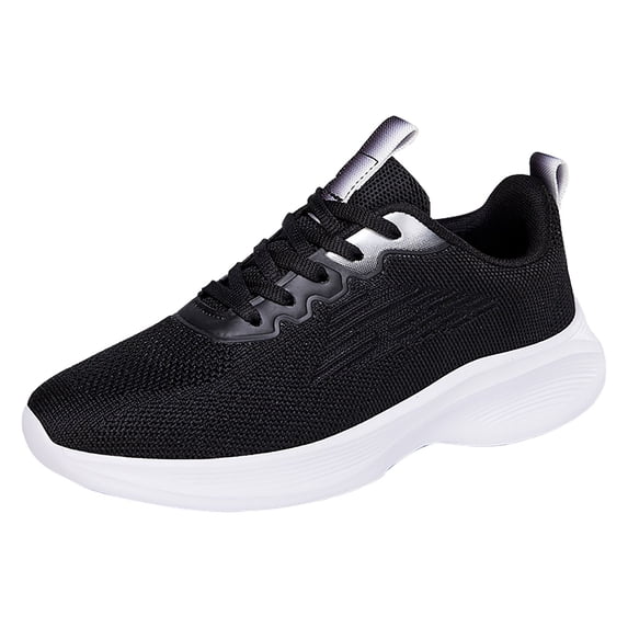 AUDeals Womens Trail Running Shoes - Memory Foam Walking Sneakers, Color Block Lightweight Lace Up Outdoor Training Shoes