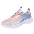thumbnail image 1 of AUDeals Womens Trail Running Shoes - Memory Foam Walking Sneakers, Color Block Lightweight Lace Up Outdoor Training Shoes, 1 of 7