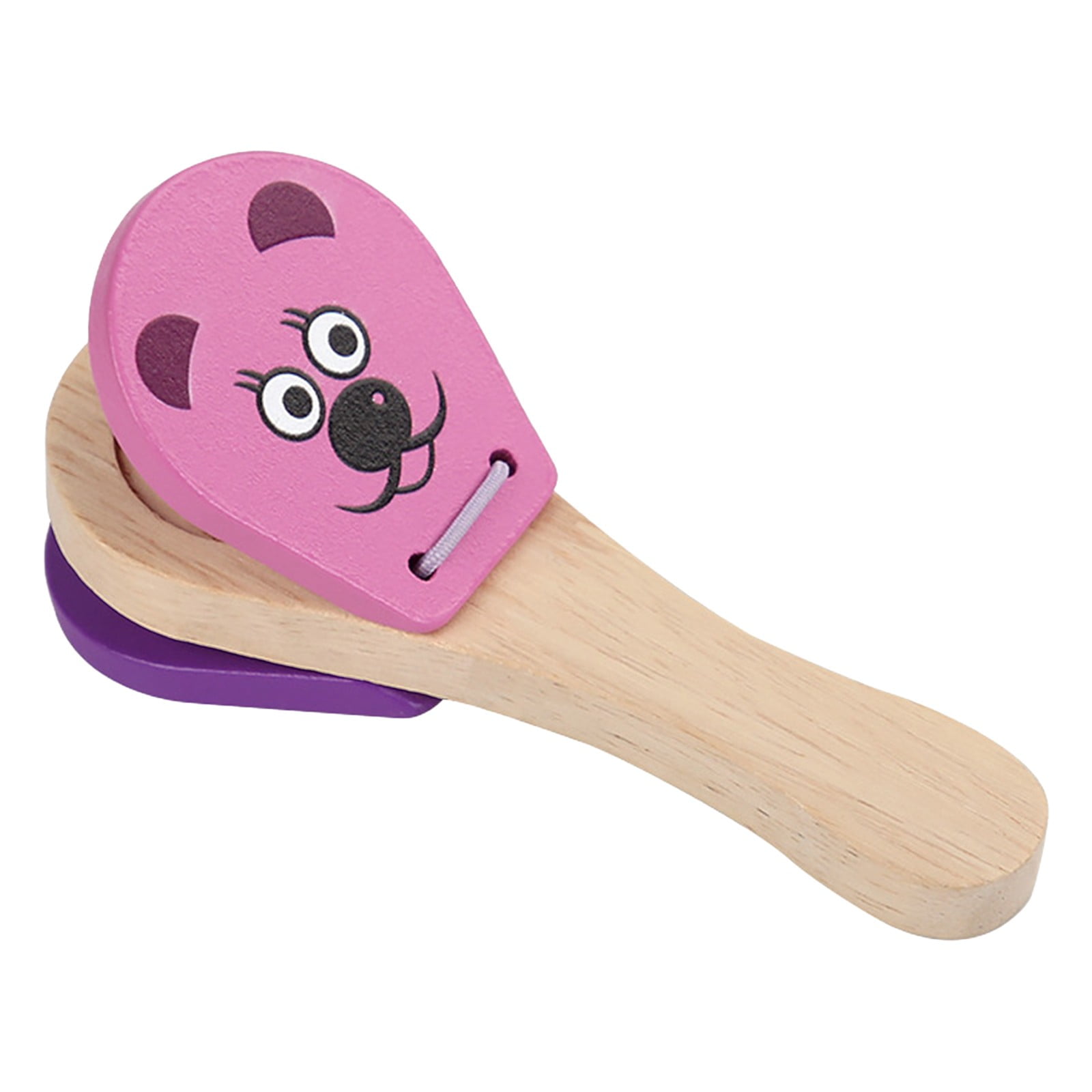 AUDeals ‌Wooden Clappers | Musical Percussion Instrument Toy ...