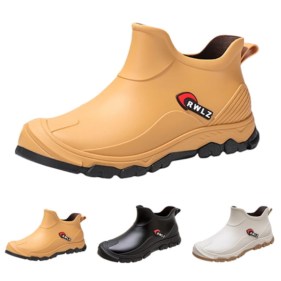 AUDeals Work Shoes for Men and Women, Slip On Non Slip Footwear with Water and Oil Resistance, Comfortable for Service Work