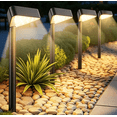 thumbnail image 1 of BLITZWILL Solar Pathway Lights Outdoor, 8 Pack Solar Landscape Path Lights,Bright Auto On/Off Waterproof,for Yard Patio Walkway Driveway Pathway,Warm White, 1 of 8
