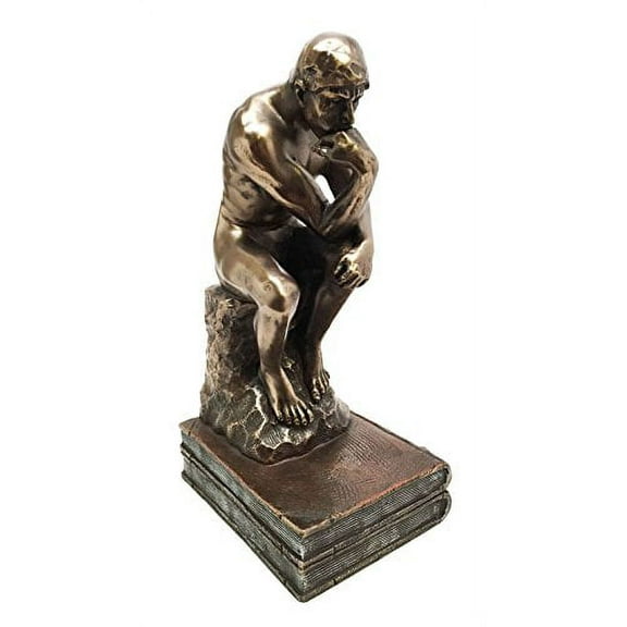 AUGUSTE RODIN LE PENSEUR THE THINKER SCULPTURE ACADEMIC SCHOLAR DEEP THOUGHT