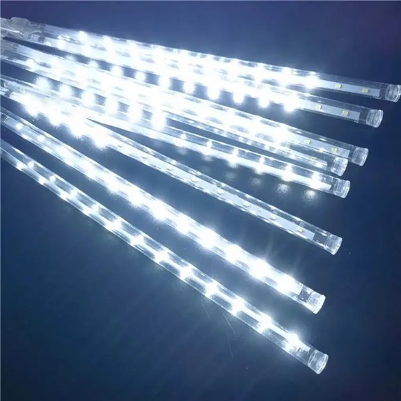 AUHIFVAX LED Meteor Shower Rain Lights Waterproof Falling Raindrop Fairy String Light for Christmas Decoration Holiday Party Patio Decor