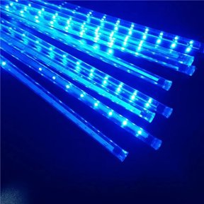 AUHIFVAX LED Meteor Shower Rain Lights Waterproof Falling Raindrop Fairy String Light for Christmas Decoration Holiday Party Patio Decor