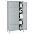 thumbnail image 1 of AUHUP Metal Locker for Employees with lock, Industrial Steel Storage Locker for School Gym Home Office Staff, Gray-15 Doors Metal Storage Cabinet, 1 of 10