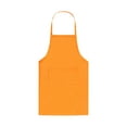 thumbnail image 1 of AUHomi 2 Pocket Adjustable Bib Apron for Men and Women, Work Apron - 1 Pack (Yellow), 1 of 8